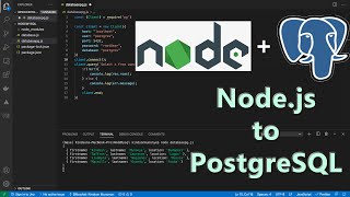 How to Connect Node js to PostgreSQL Database and Fetch data [upl. by Clive]