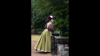 Dressing up in a 1895 day dress [upl. by Lenssen]