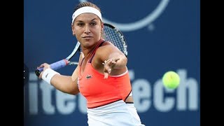 2017 Connecticut Open Second Round  Dominika Cibulkova vs Alizé Cornet  WTA Highlights [upl. by Elleirua]