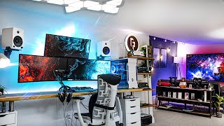 My 2021 ULTIMATE Gaming Setup amp YouTube Studio Tour [upl. by Dwinnell751]