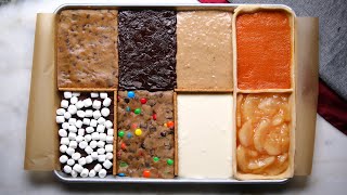 8 Desserts in 1 Sheet Tray [upl. by Foulk516]