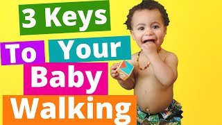 Developmental Milestones Baby Learning To Walk [upl. by Rosalba268]