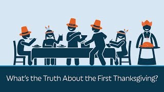 Whats the Truth About the First Thanksgiving  5 Minute Video [upl. by Ayle]