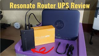 Resonate Router UPS Unboxing amp Review  Use Internet Uninterrupted [upl. by Eihcir544]