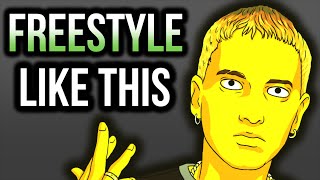 How To Freestyle Rap Better In 5 Simple Steps For Beginners [upl. by Elyagiba785]