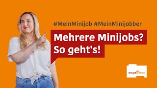 Mehrere Minijobs gleichzeitig So gehts [upl. by Tommie880]