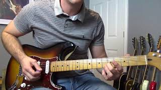 Stevie Ray Vaughan Scuttle Buttin Full Guitar Lesson [upl. by Catherina]