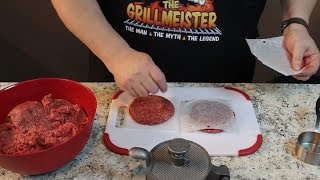 Make your own Hamburger Patties Save Big Money [upl. by Enirok]