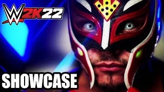 WWE 2K22 Rey Mysterio Showcase  Full Gameplay Walkthrough [upl. by Hedgcock888]