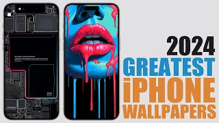 The BEST iPhone Wallpapers 2024  How To Get Them [upl. by Vowel143]