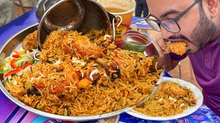 Eating Special Bucket Biryani [upl. by Honey425]