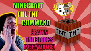 Lots of TNT Everywhere Command in Minecraft  Fill Command Read Description [upl. by Larry]