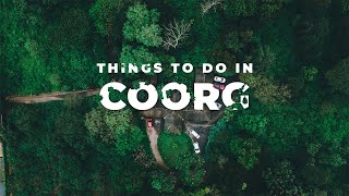 COORG TOUR GUIDE  Top Places to Visit [upl. by Alegnatal]