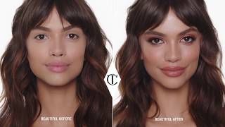 How To Create A PeachyCopper Eyeshadow Look Using The Charlotte Darling Palette  Charlotte Tilbury [upl. by Oliana799]