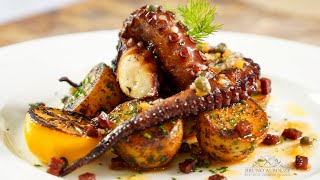 Grilled Spanish Octopus – Bruno Albouze [upl. by Machute]