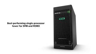 HPE ProLiant ML110 Gen10 Server Product Tour [upl. by Dail]