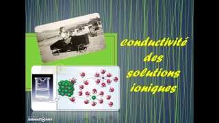 Conductivité des solutions ioniques [upl. by Aierdna]