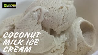 Homemade Coconut Milk Ice Cream Recipe [upl. by Pega]