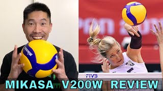 Mikasa V200W Volleyball Review [upl. by Berriman]