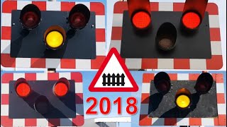 UK Level Crossings 2018 [upl. by Asnarepse558]