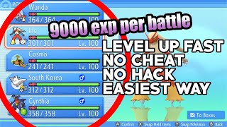 Easiest ways to LEVEL 100 in BDSP [upl. by Tedda606]