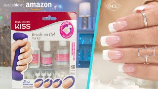 Pro Tests Kiss Brushon Gel Nail Kit [upl. by Crispas]