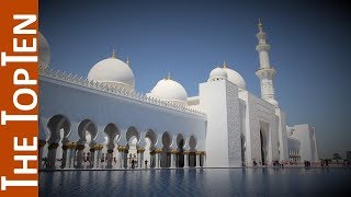 The Top Ten Largest Mosques in the World [upl. by Narbig148]