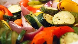 How to make Roasted Mediterranean Vegetables [upl. by Naellij666]