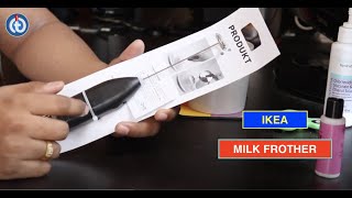 IKEA MILK FROTHER Review amp Battery Installation [upl. by Bowlds251]