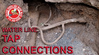 Water Service Line Tap Connections Explained [upl. by Horodko]