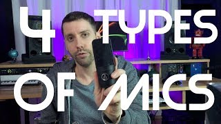 The 4 Types of Microphones Explained [upl. by Dyal965]