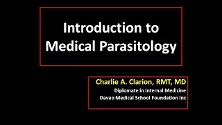 Introduction to Parasitology [upl. by Massimiliano]