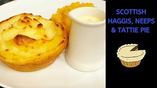 Scottish Haggis Neeps amp Tattie pie  Recipe  Burns supper [upl. by Eisen]