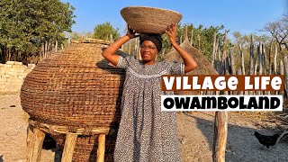 Village life in Namibia  Owamboland  Our way of Living  African Culture  Namibian YouTuber [upl. by Ecirtahs]