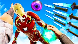 I Destroyed Iron Man with Insane Dagger Bending Skills in Blade and Sorcery Multiplayer VR [upl. by Witcher]