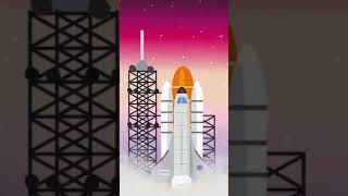 Rocket Launch NASA Space Ship Lift Off Sound Effect shorts [upl. by Chloette]