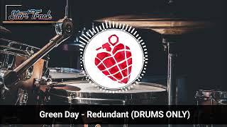 Green Day  Redundant DRUMS ONLY [upl. by Kathlin]