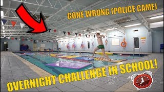 OVERNIGHT CHALLENGE IN A SCHOOL GONE WRONG [upl. by Durware645]