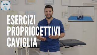 Esercizi propriocettivi Caviglia [upl. by Phip]