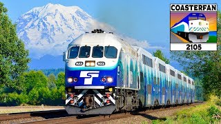 Seattle Sounder Commuter Trains [upl. by Landahl397]