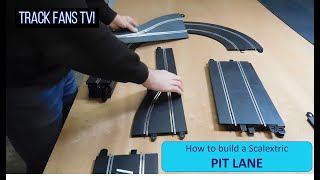 Top Tips 14  Building a Scalextric Pit Lane [upl. by Enida]