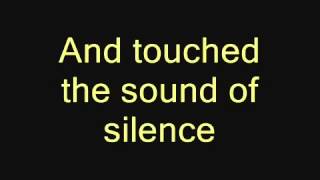 Simon amp Garfunkel  The Sound of Silence  Lyrics [upl. by Nidya]