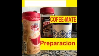 ¡¡COFEEMATE Instrucciones preparacion adecuada [upl. by Glimp]