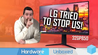 The Review LG Didnt Want You To See LG 32GP850 Tested [upl. by Nwahser]