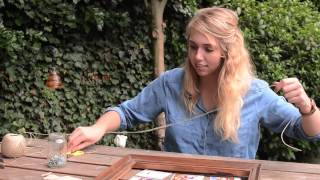 DIY FOTOLIJSTJE MAKEN [upl. by Asabi]