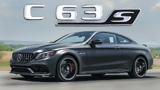 The Luxury MUSCLE CAR  2020 MercedesAMG C63S Coupe Review [upl. by Rosenzweig107]