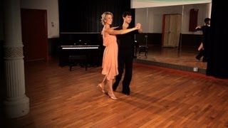 How to Do a Foxtrot Promenade Step  Ballroom Dance [upl. by Einahpehs960]