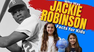 Who Was Jackie Robinson  Facts for Kids  Jackie Robinson 42 [upl. by Yevoc]