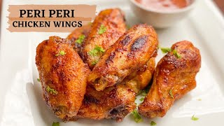 The Best Crispy Chicken Wings Recipe  Peri Peri Chicken Nandos  Foodaholic [upl. by Spearman]