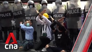 Myanmar coup 20yearold woman who was shot in head by police during protest dies [upl. by Irfan68]